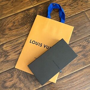 Luis Vuitton Brown Shopping Box Authentic